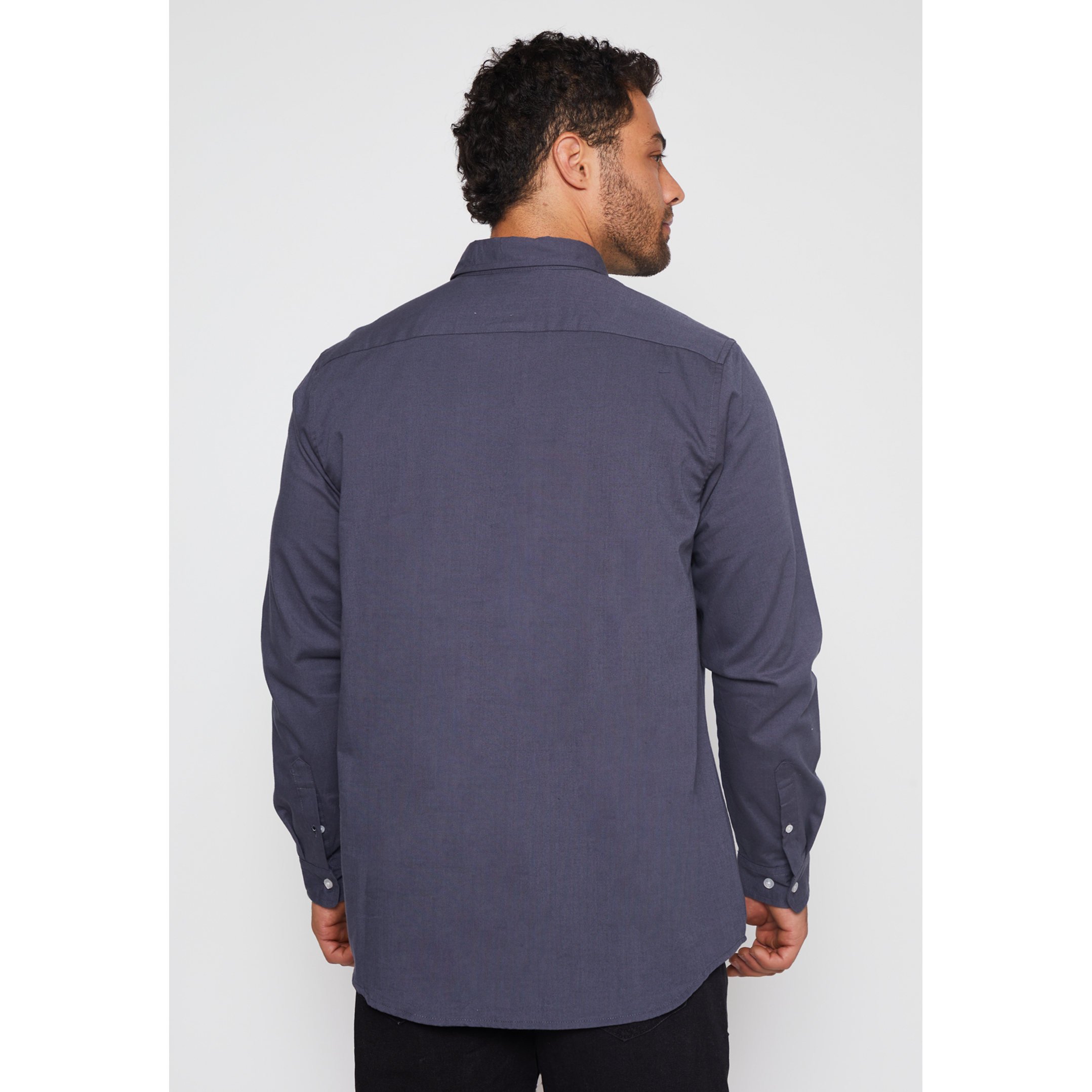 Camisa Pop Classic Hombre Gris Familyshop 3