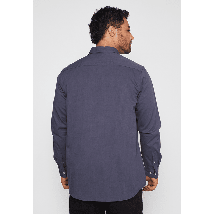 Camisa Pop Classic Hombre Gris Familyshop 3