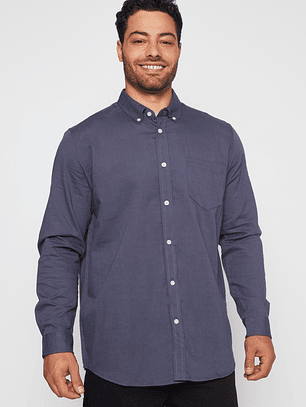 Camisa Pop Classic Hombre Gris Familyshop