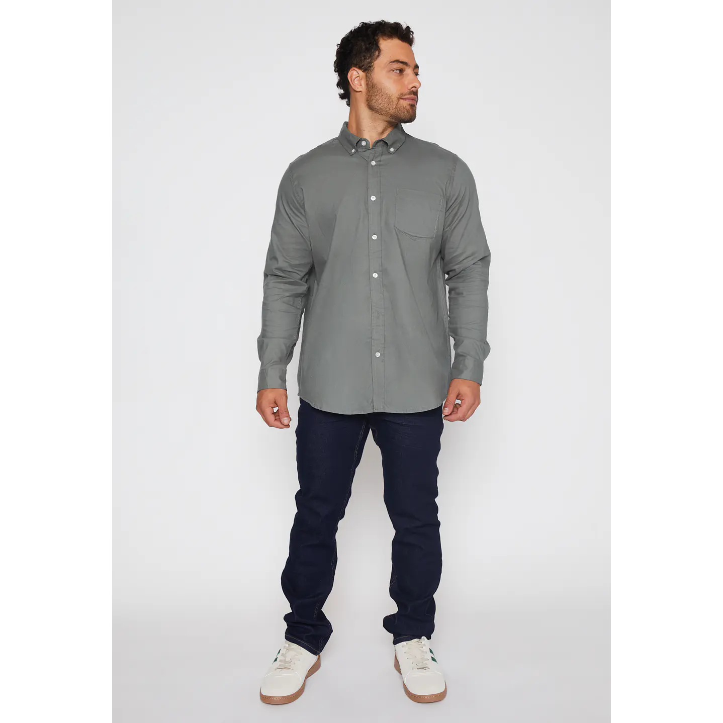 Camisa Pop Classic Hombre Verde Familyshop 2