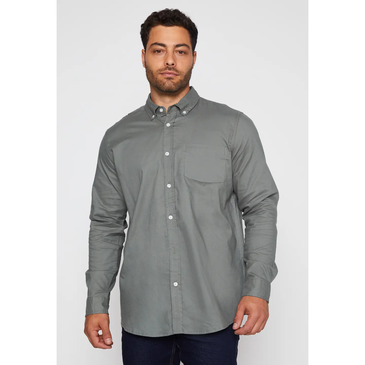 Camisa Pop Classic Hombre Verde Familyshop 1