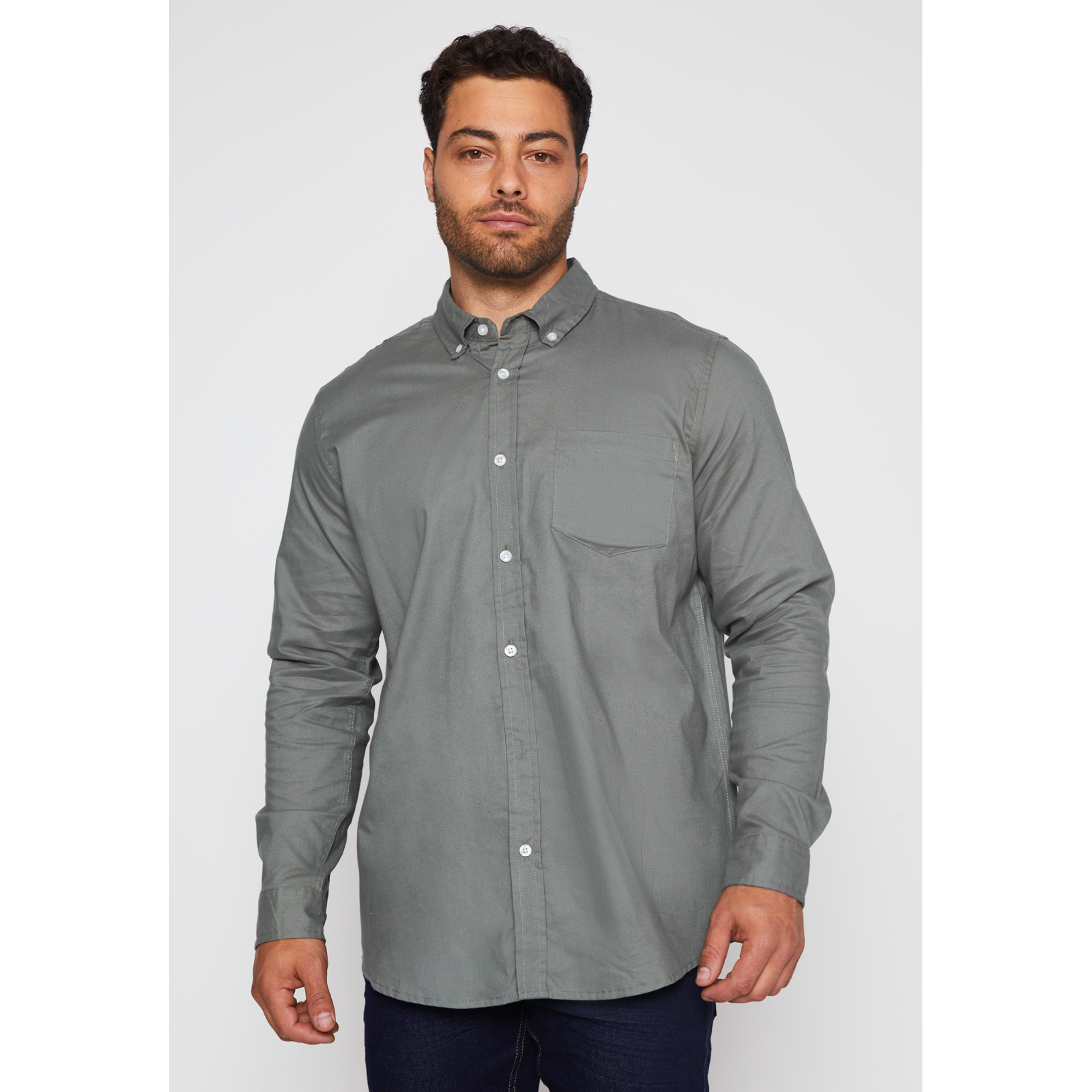 Camisa Pop Classic Hombre Verde Familyshop 1