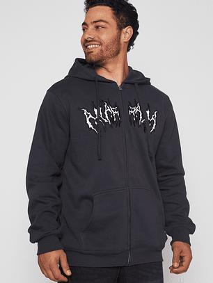 Polerón Week Metal Hombre Negro Familyshop