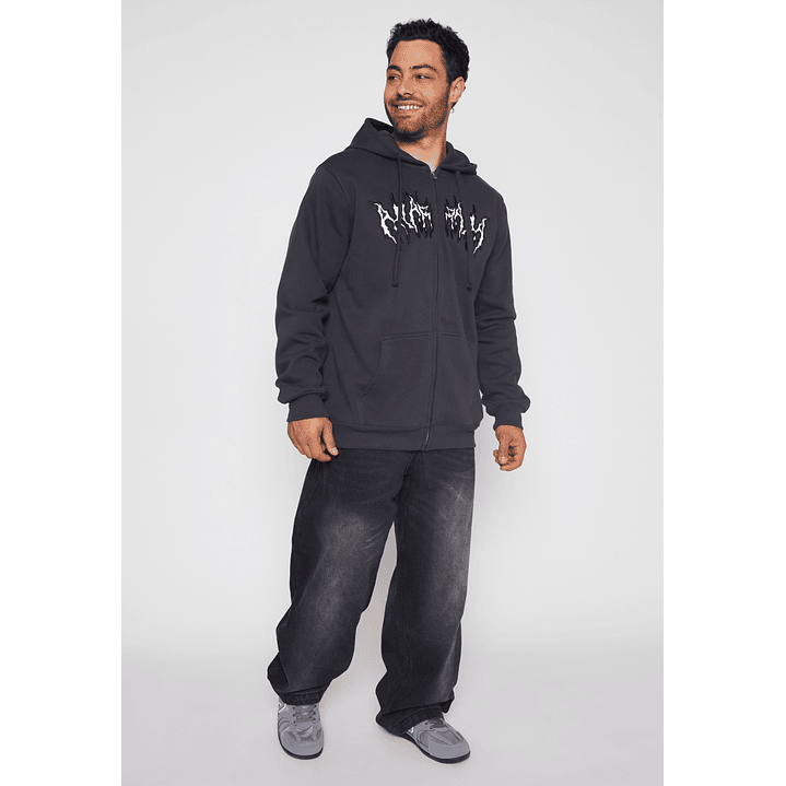 Polerón Week Metal Hombre Negro Familyshop 2