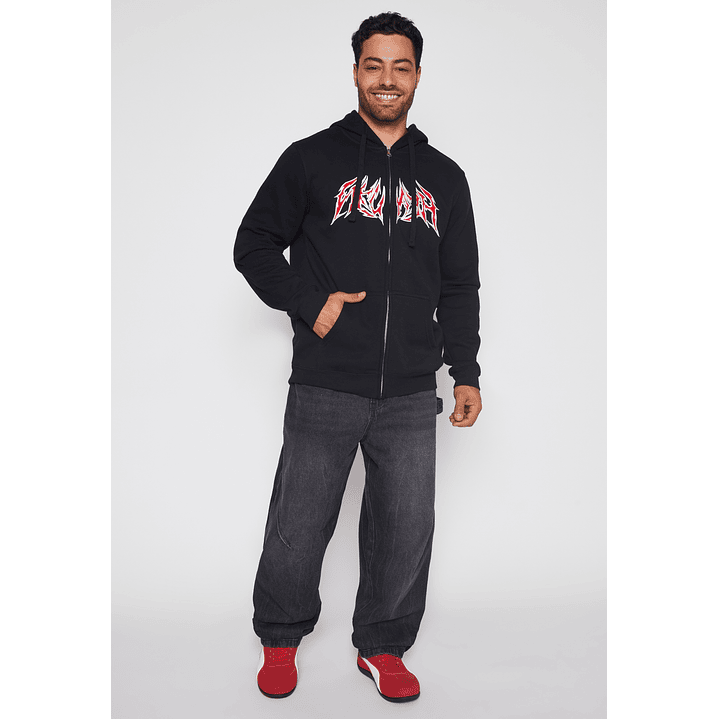 Polerón Week Hombre Negro Familyshop 2