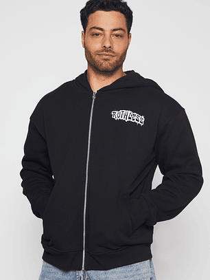 Polerón Graffiti Brooklyn Hombre Negro Familyshop