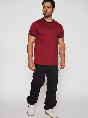 Polera Shine Hombre Rojo Familyshop