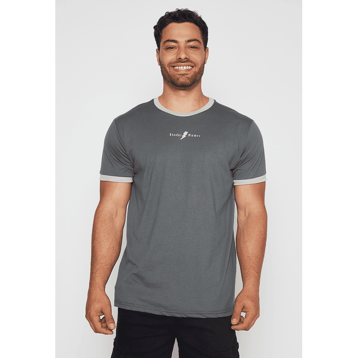 Polera Thunder Hombre Verde Familyshop 1