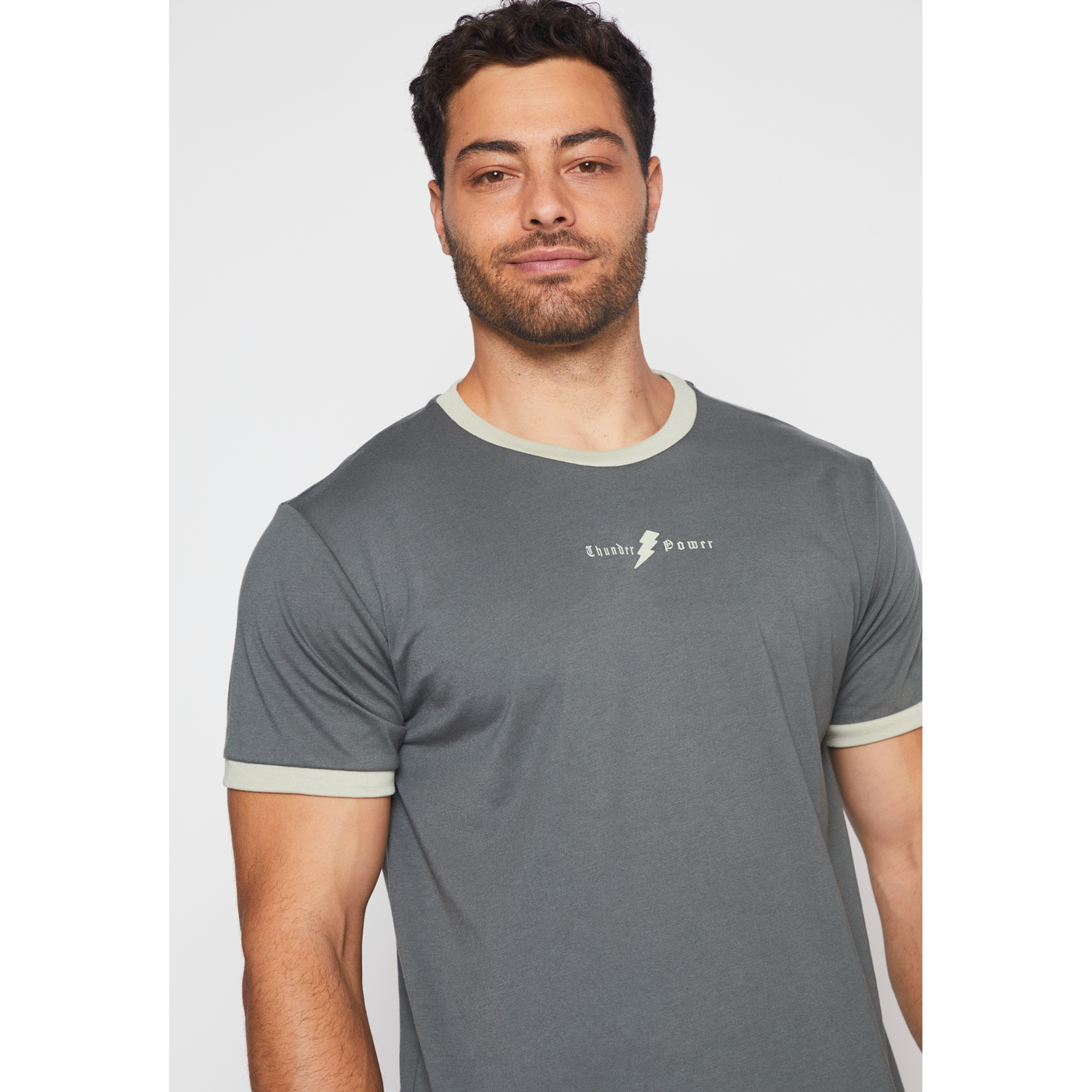 Polera Thunder Hombre Verde Familyshop 4