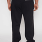 Pantalón Buzo Relax Hombre Negro Familyshop - Miniatura 3