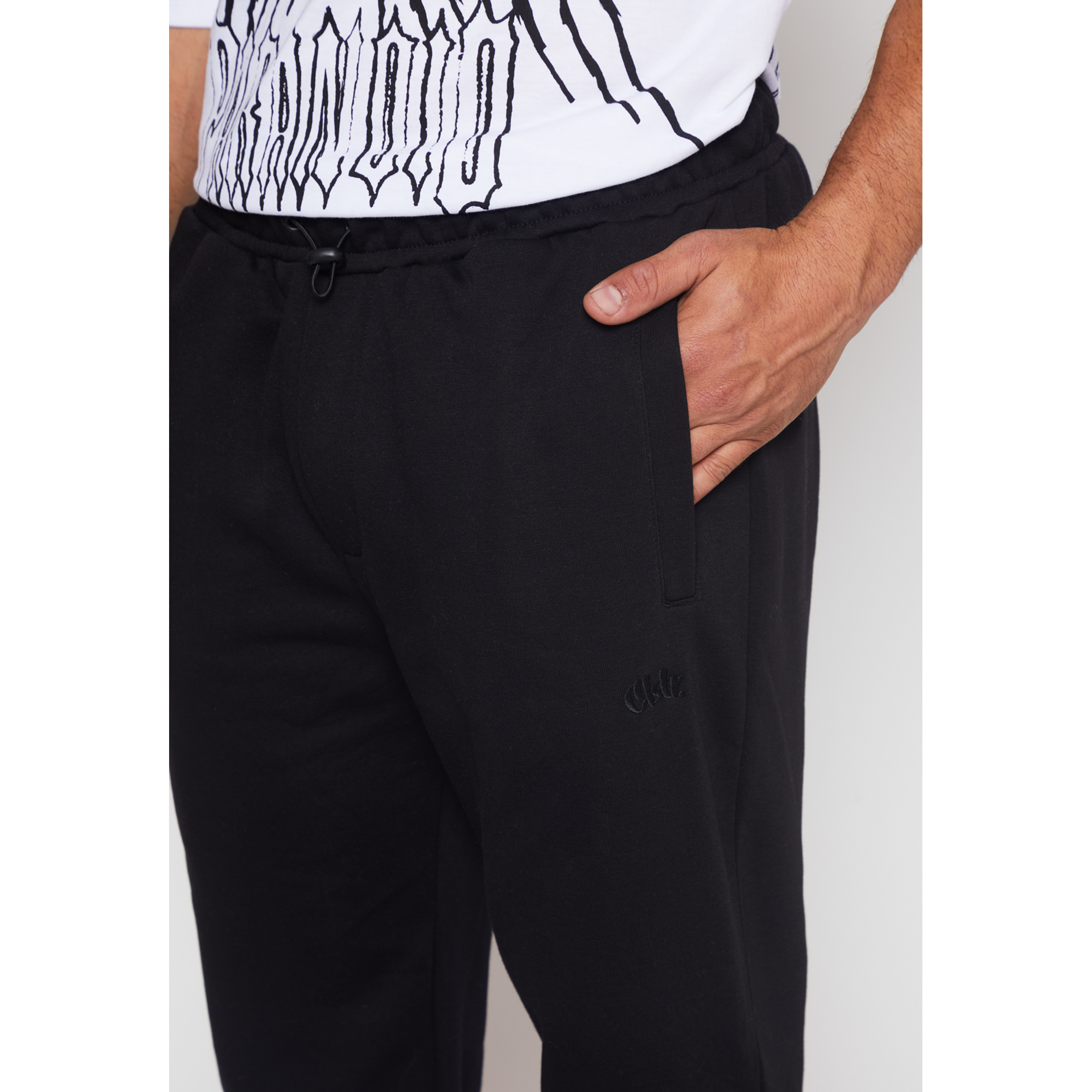 Pantalón Buzo Relax Hombre Negro Familyshop 4