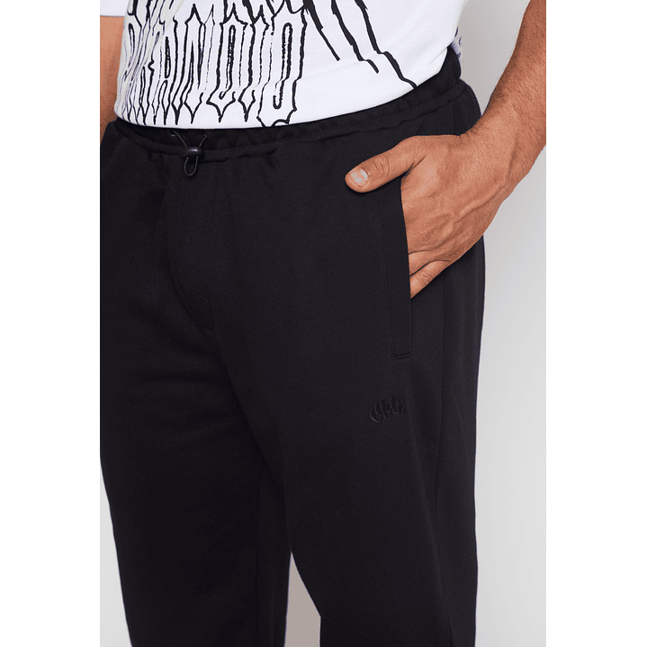 Pantalón Buzo Relax Hombre Negro Familyshop 4