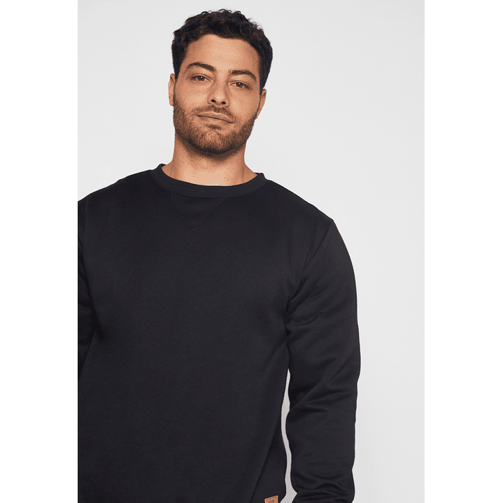Polerón Basic Hombre Negro Familyshop 3
