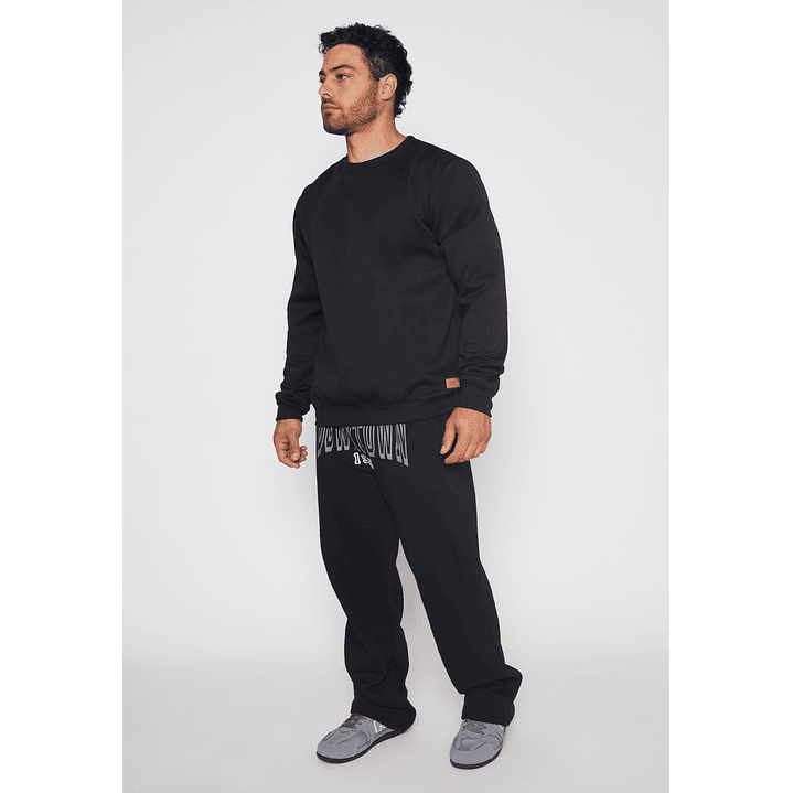 Polerón Basic Hombre Negro Familyshop 2