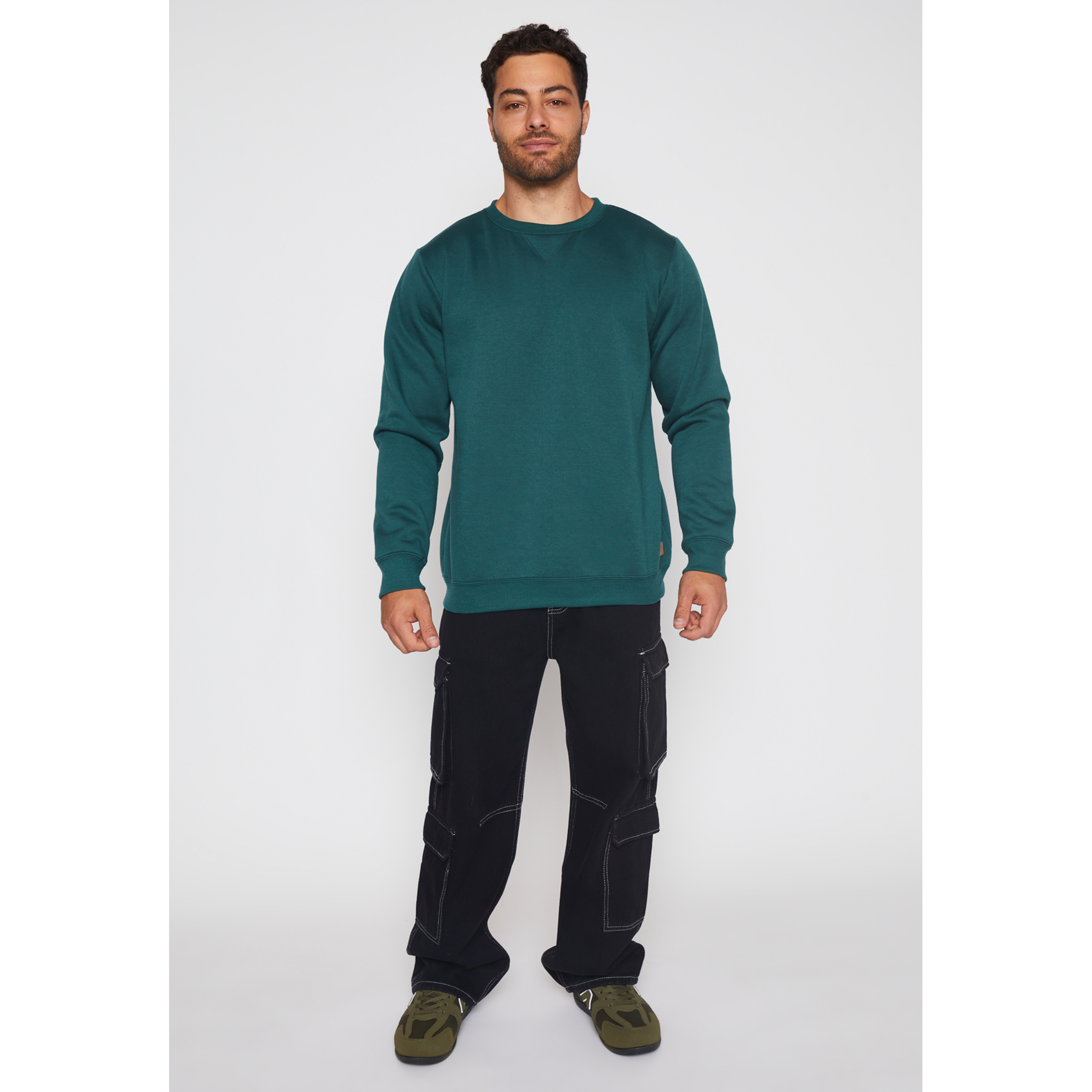 Polerón Basic Hombre Verde Familyshop 2