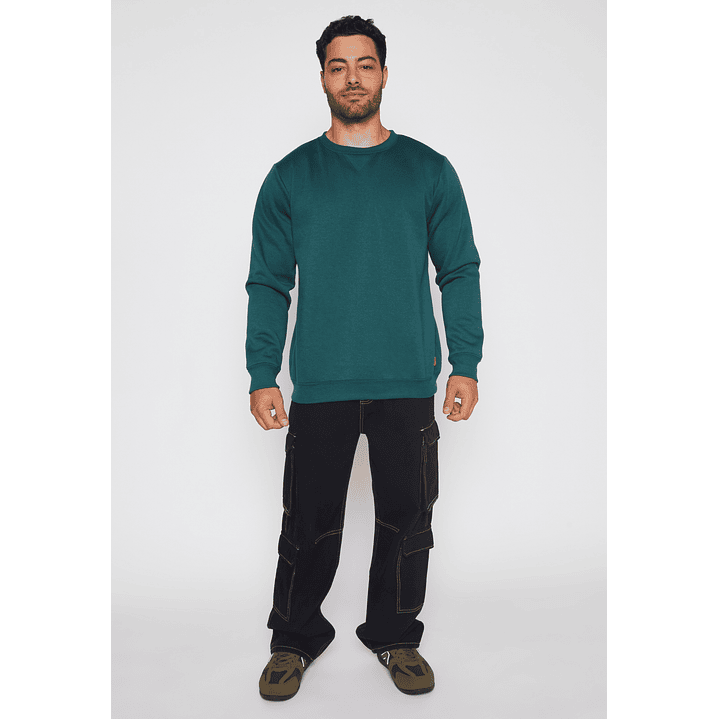 Polerón Basic Hombre Verde Familyshop 2