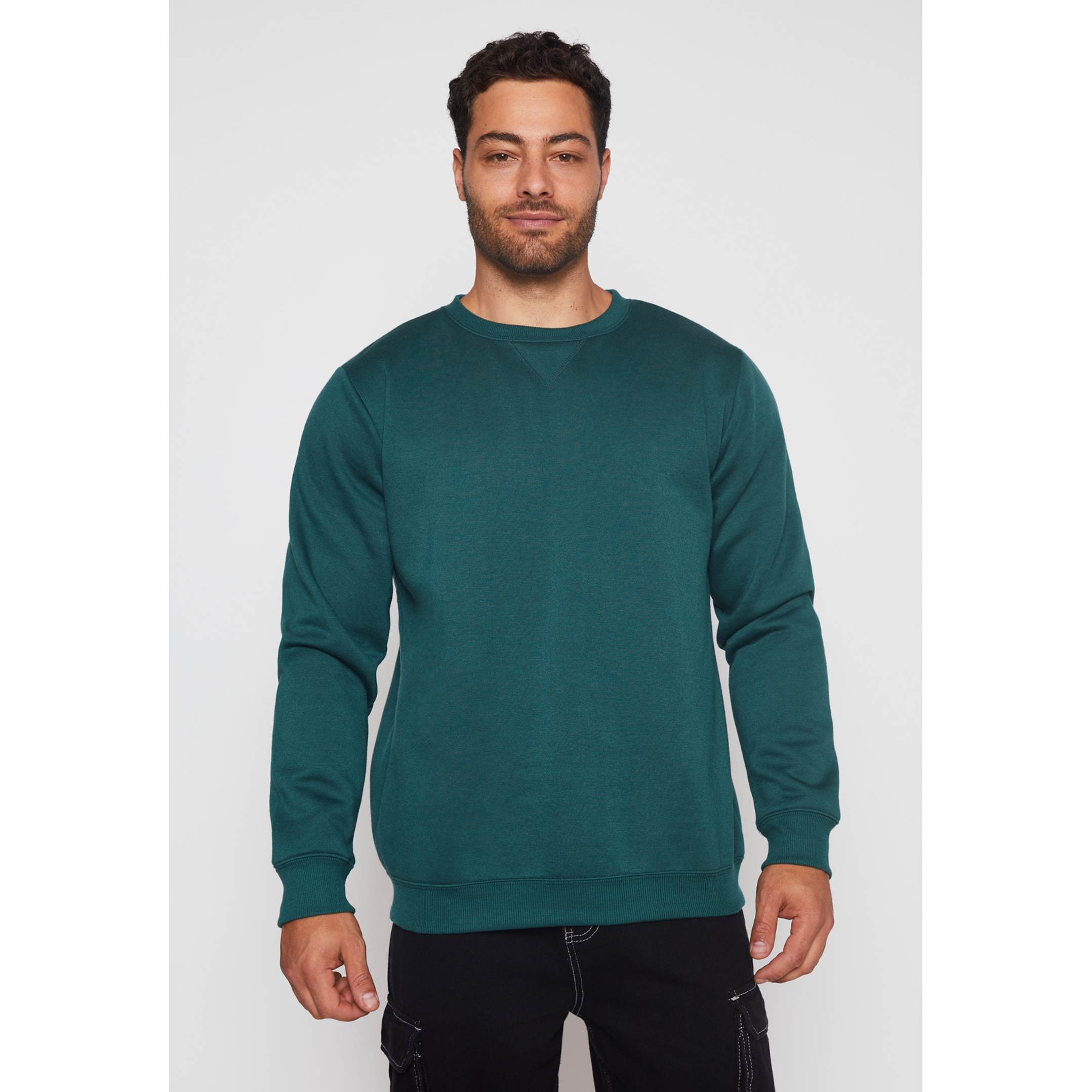 Polerón Basic Hombre Verde Familyshop 1