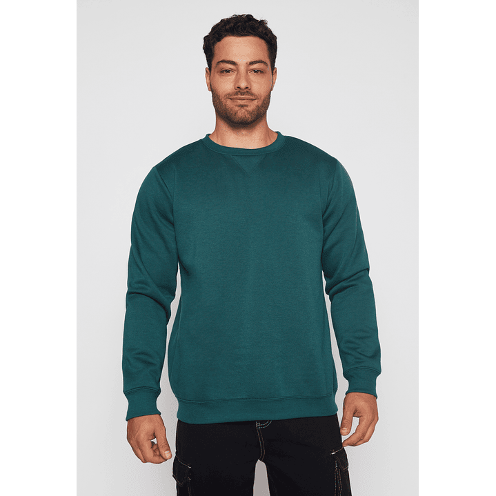 Polerón Basic Hombre Verde Familyshop 1