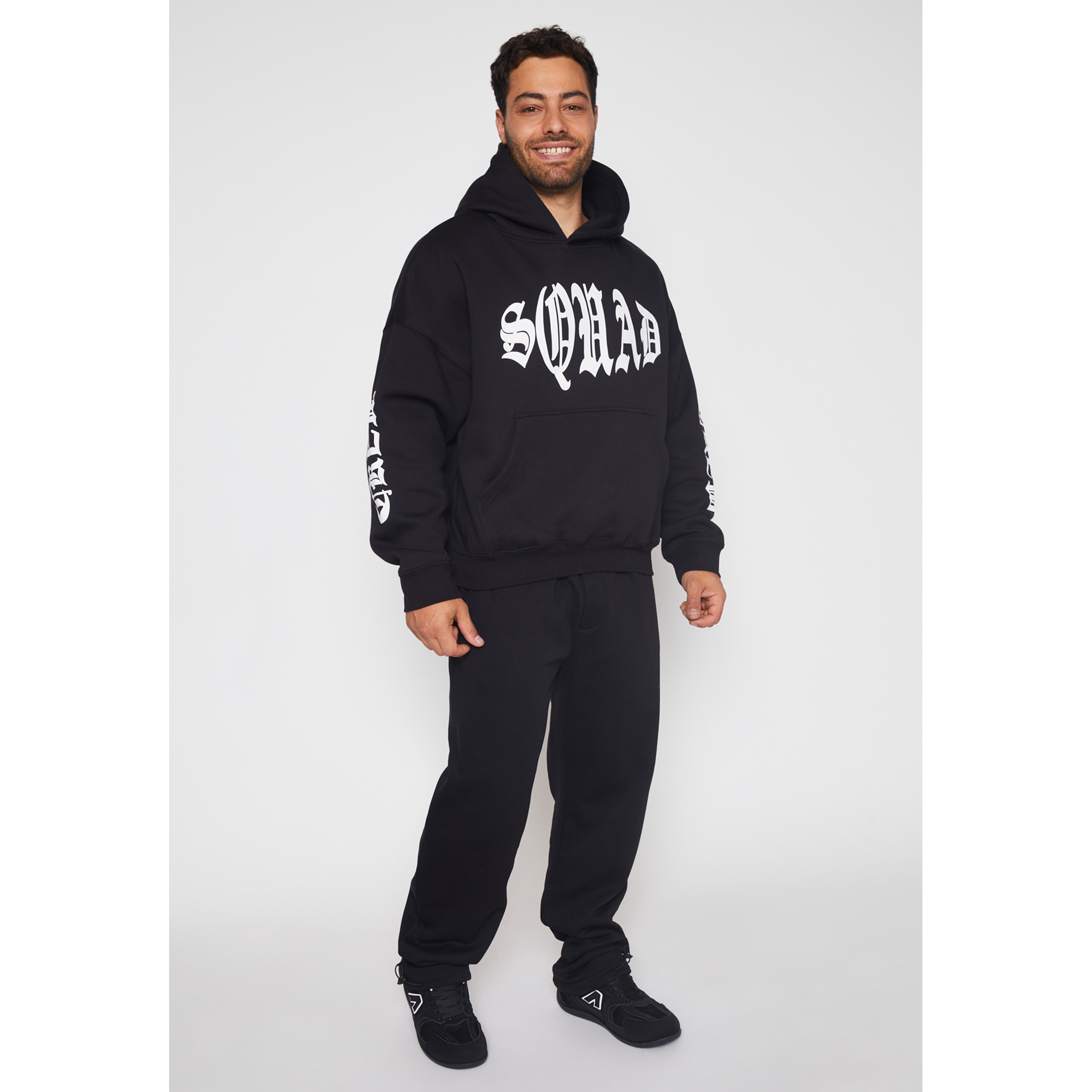 Polerón Oversize Gothic Hombre Negro Familyshop 2