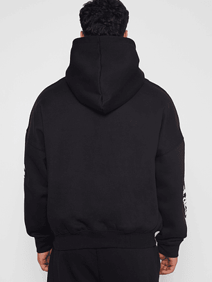 Polerón Oversize Gothic Hombre Negro Familyshop