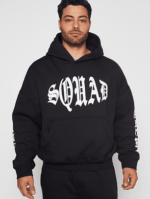 Polerón Oversize Gothic Hombre Negro Familyshop