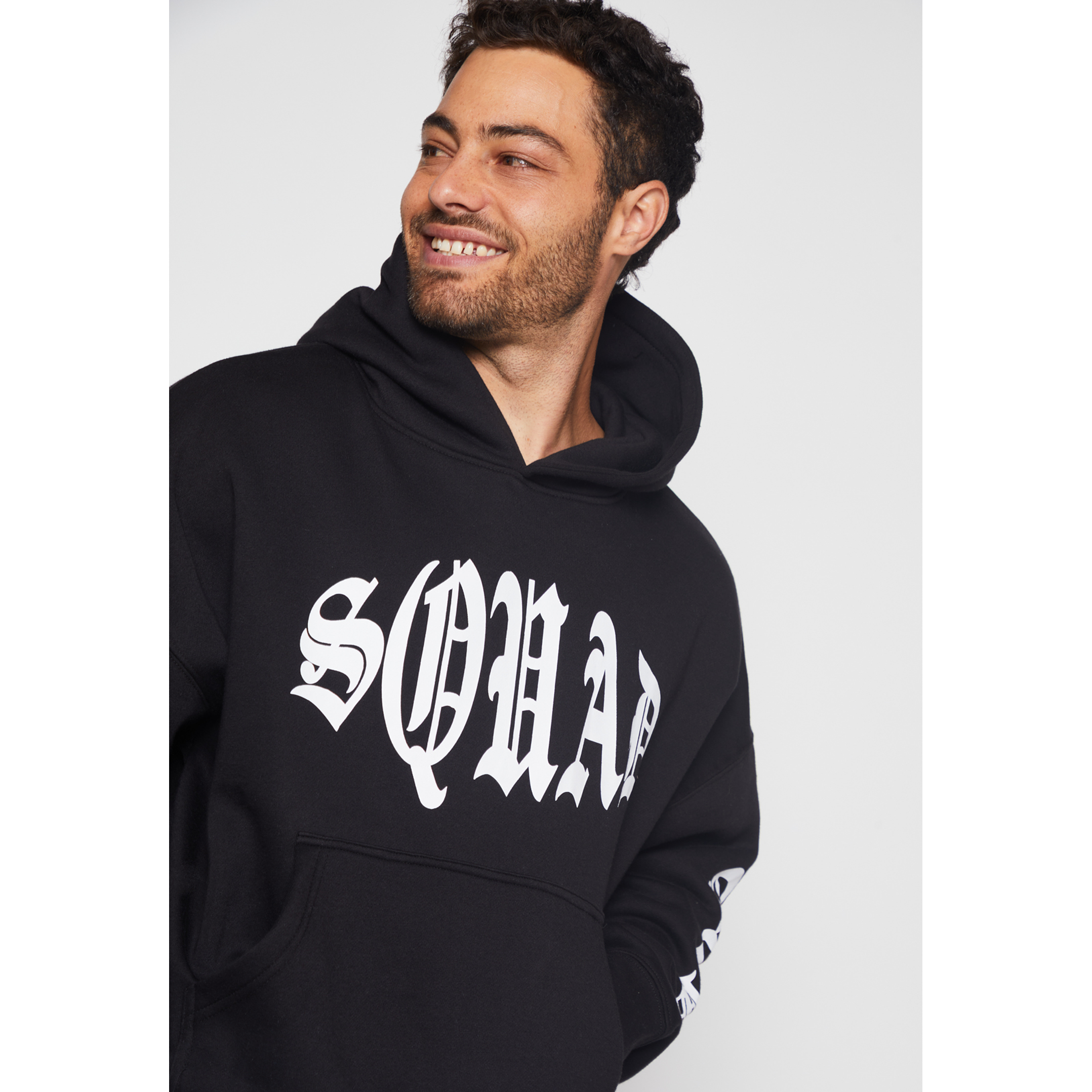 Polerón Oversize Gothic Hombre Negro Familyshop 4