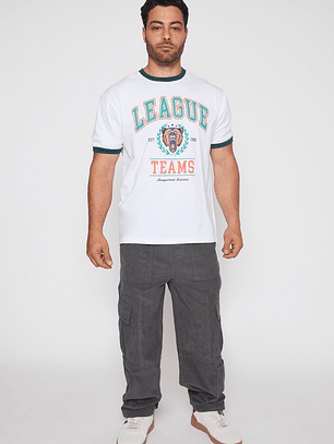 Pantalón Cargo Cotele Hombre Verde Familyshop