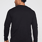 Polera Waffle Hombre Negro Familyshop - Miniatura 4