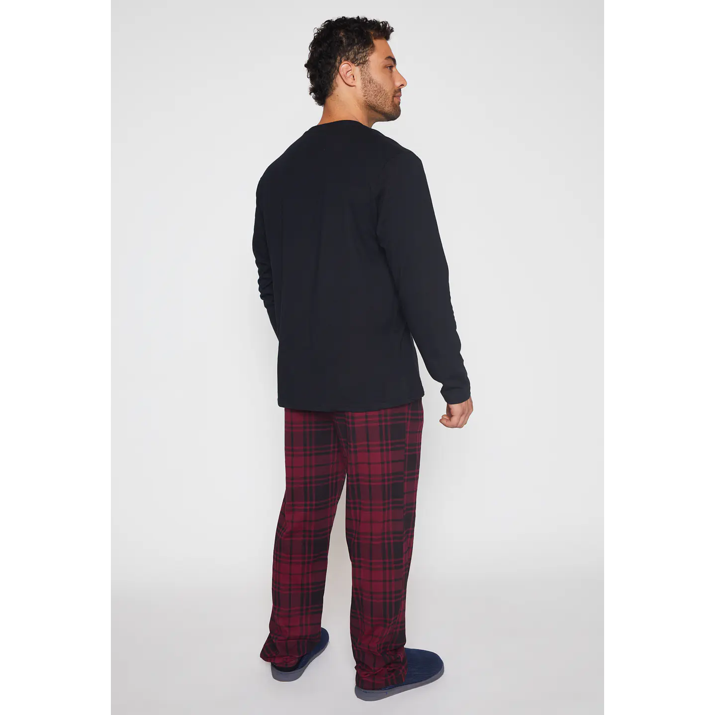 Pijama Jersey Hombre Rojo Familyshop 3