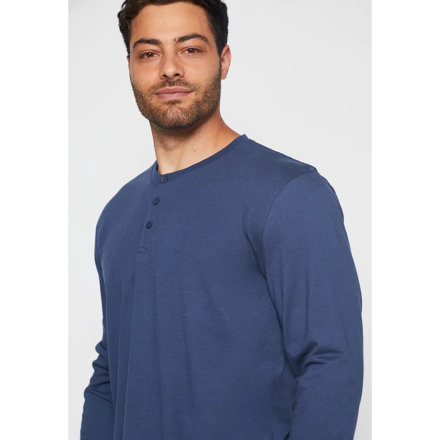 Pijama Jersey Hombre Azul Familyshop 3
