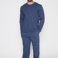 Pijama Jersey Hombre Azul Familyshop - Miniatura 1