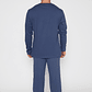 Pijama Jersey Hombre Azul Familyshop - Miniatura 4