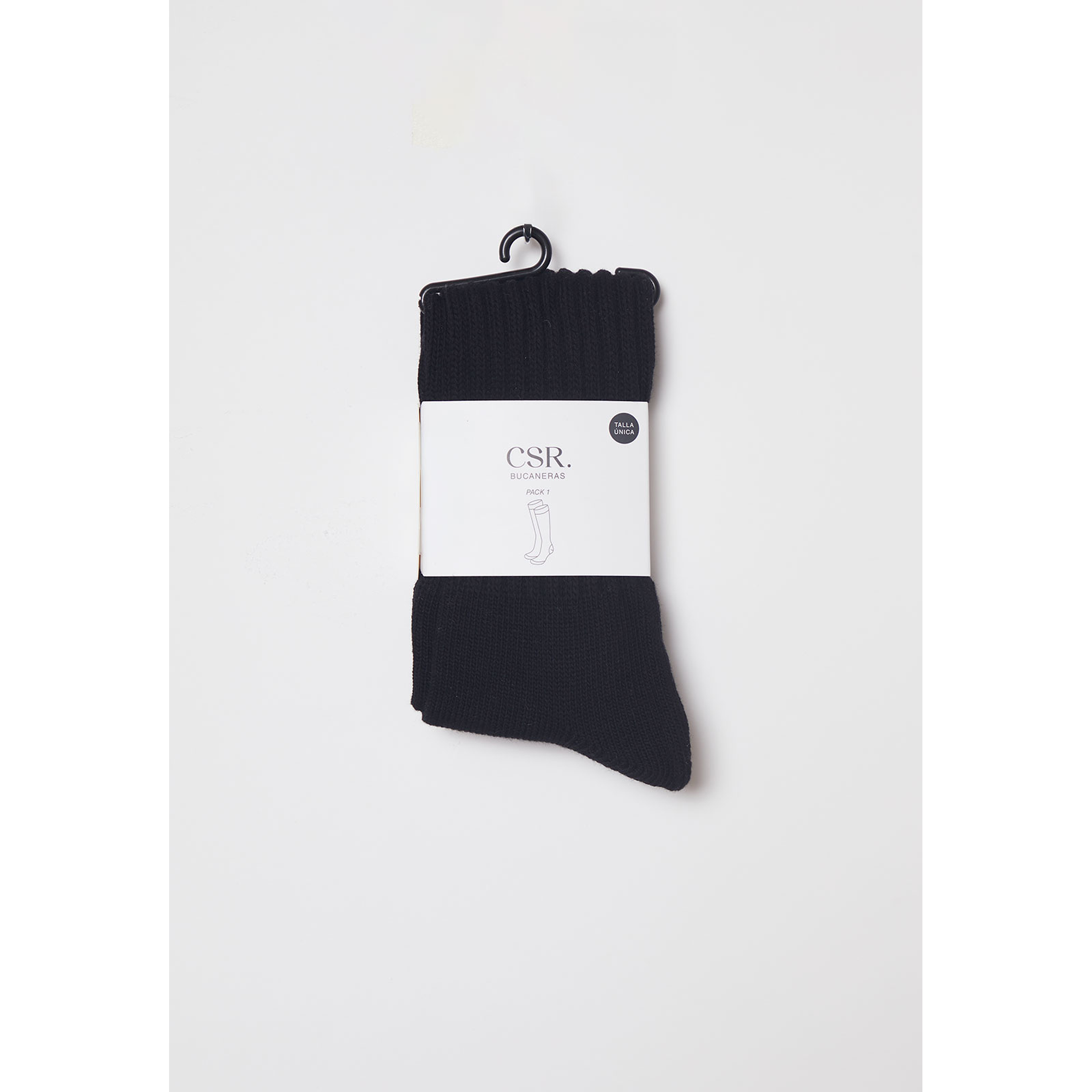 Calcetín Bucanera Mujer Negro Familyshop 2