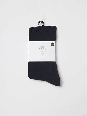 Calcetín Bucanera Mujer Negro Familyshop