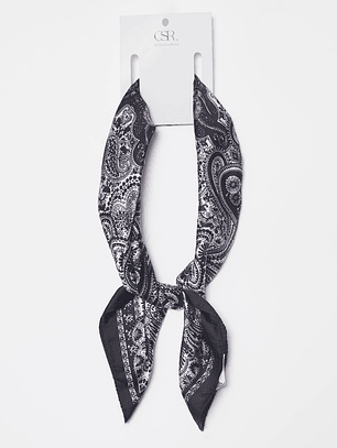 Bufanda Pañuelo Mujer Negro Familyshop