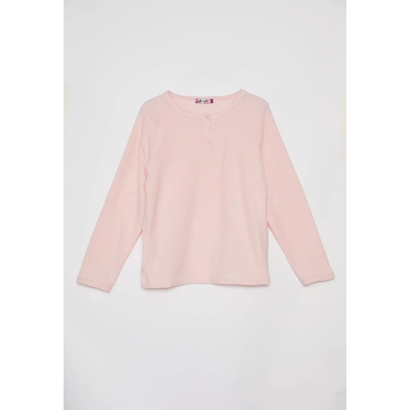 Pijama Polar Mujer Rosado Familyshop 7