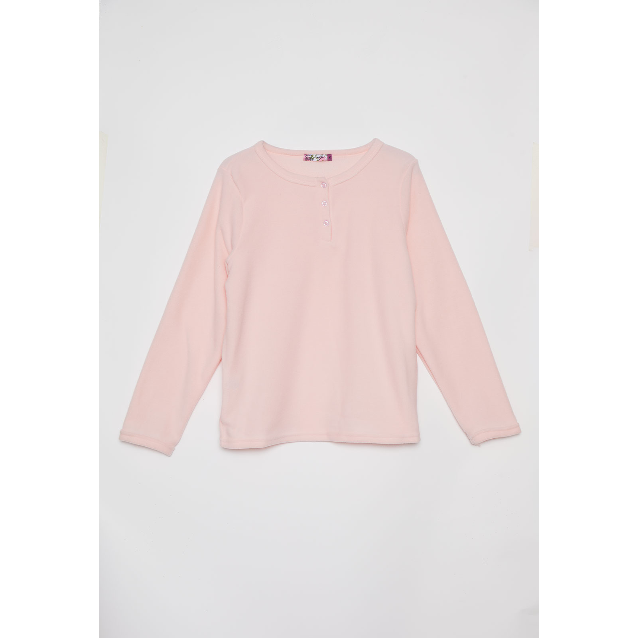 Pijama Polar Basta Mujer Rosado Familyshop 3