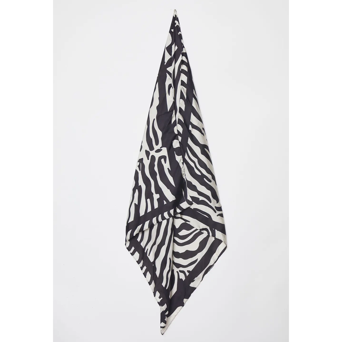 Pañuelo Satín Mujer Negro Familyshop  2