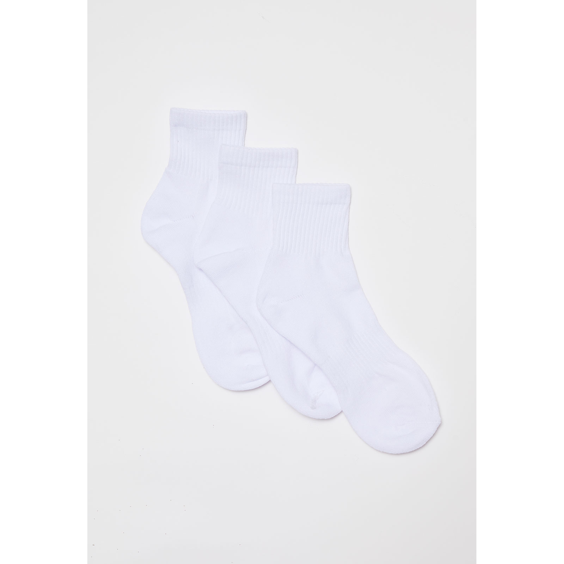 Calcetín Tripack Sport Hombre Blanco Familyshop 1