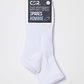 Calcetín Tripack Sport Hombre Blanco Familyshop - Miniatura 2