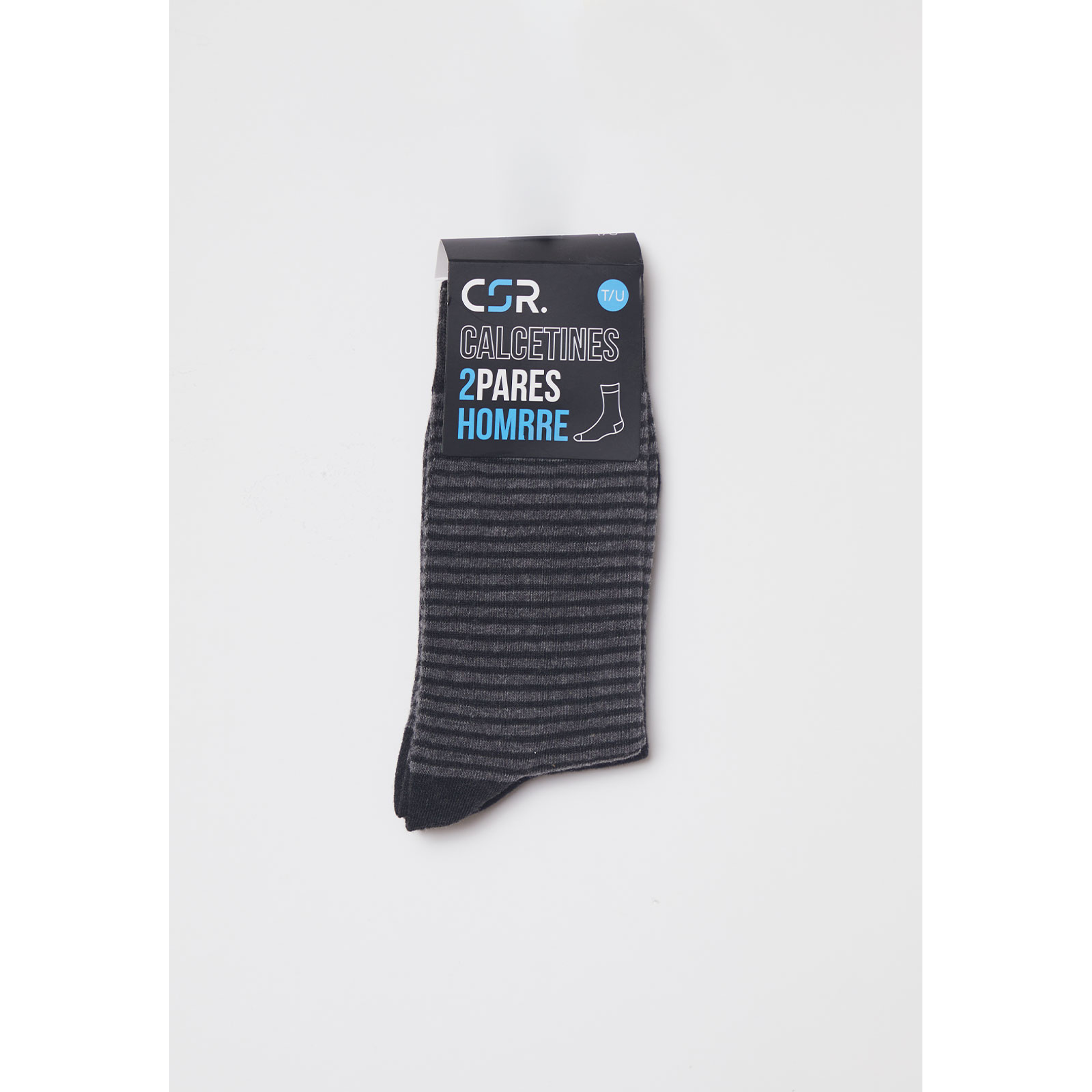 Calcetín Bipack Classic Hombre Negro Familyshop 2