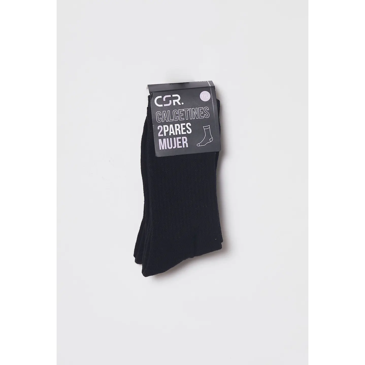 Calcetín Bipack Sport Basic Mujer Negro Familyshop 2