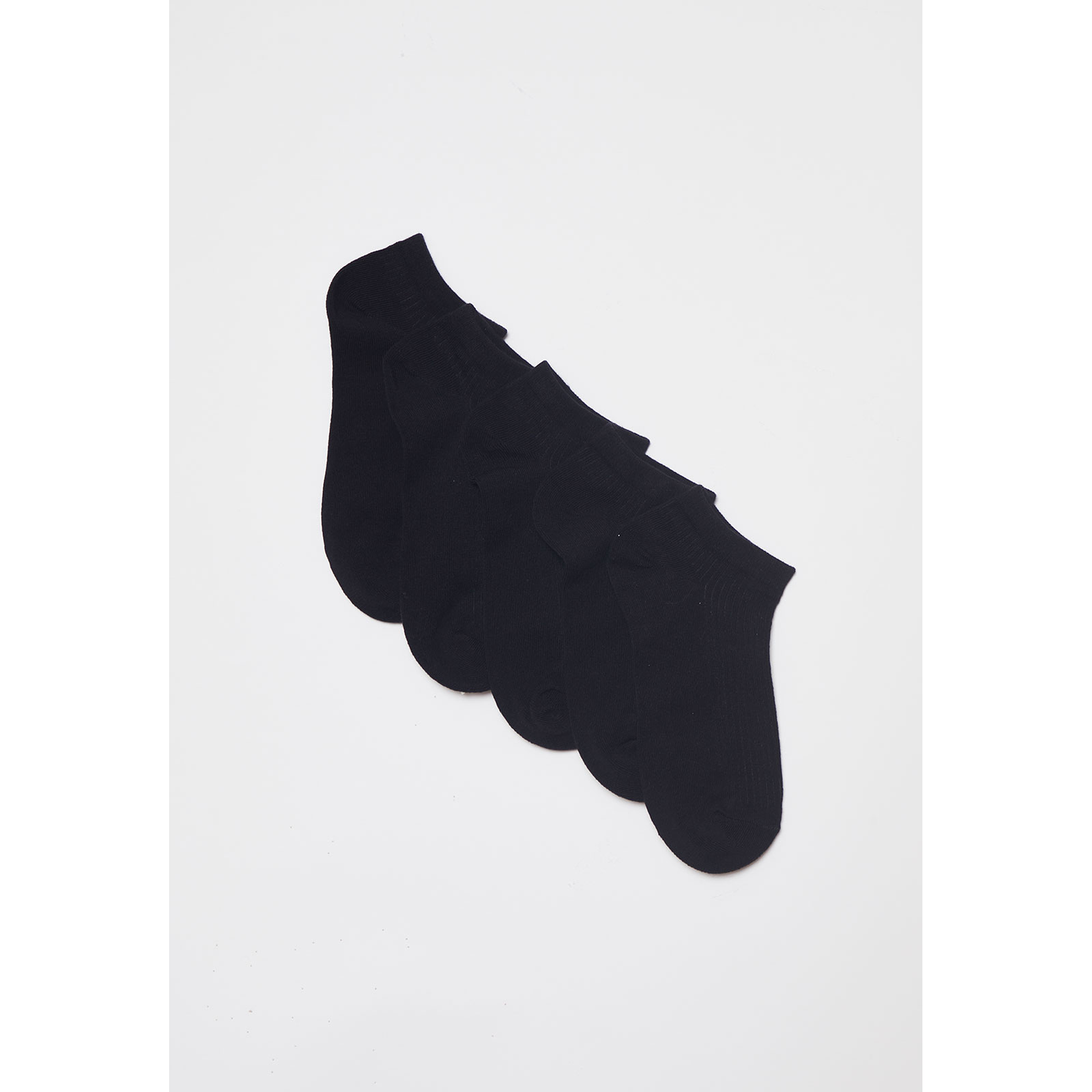 Calcetín Pack 5 Corto Mujer Negro Familyshop 1