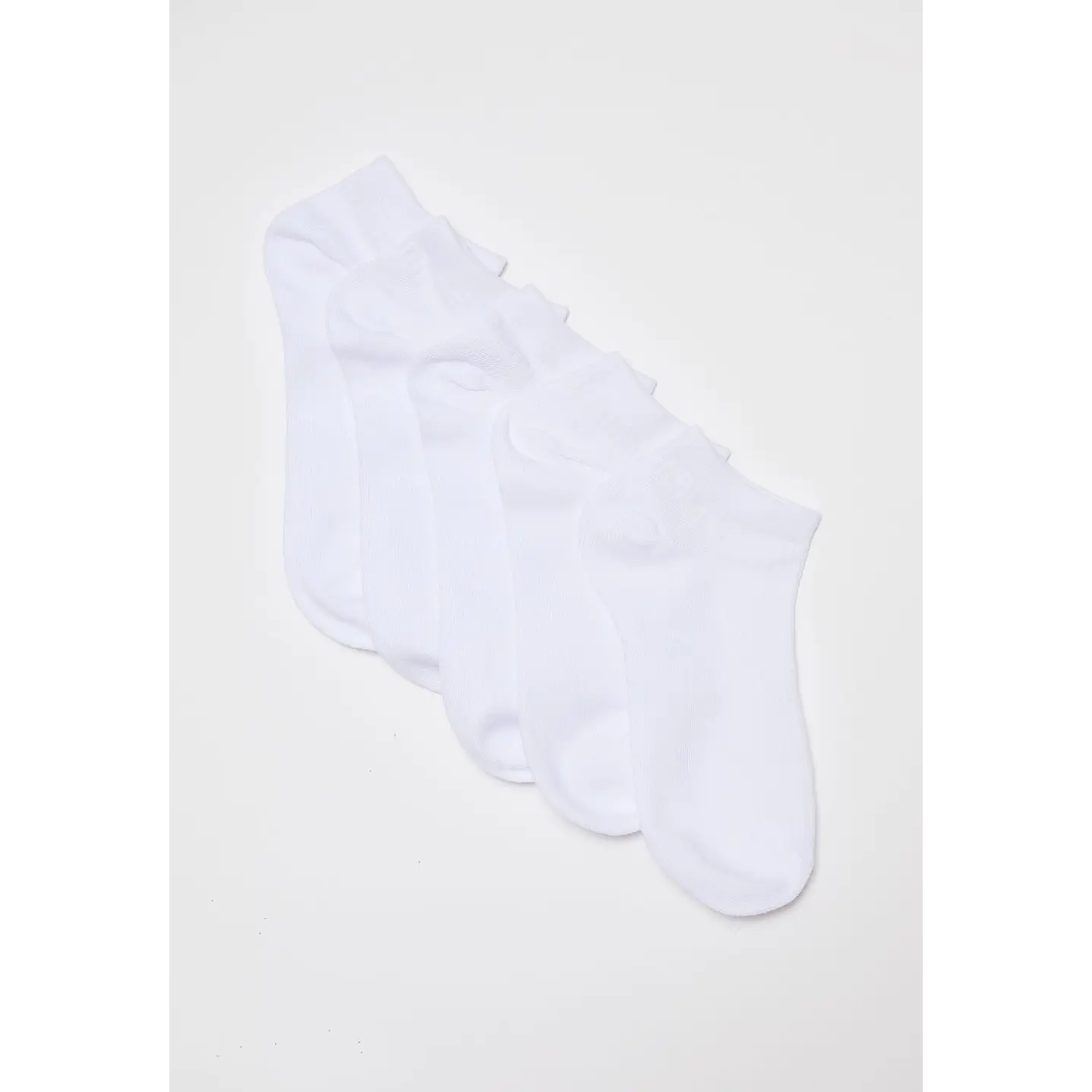 Calcetín Pack 5 Corto Mujer Blanco Familyshop 1