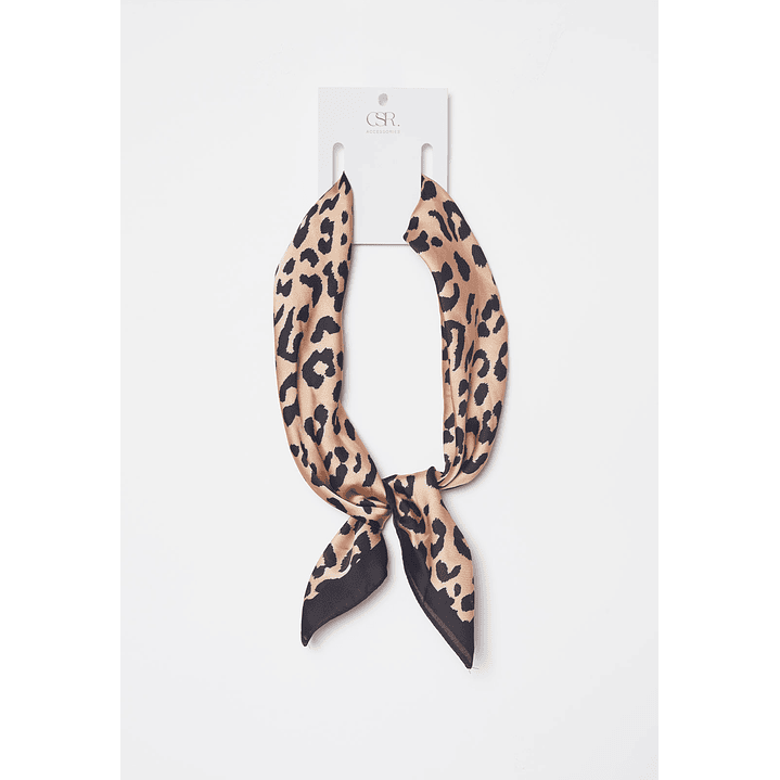 Bufanda Pañuelo Satín Mujer Amarilla Familyshop 1