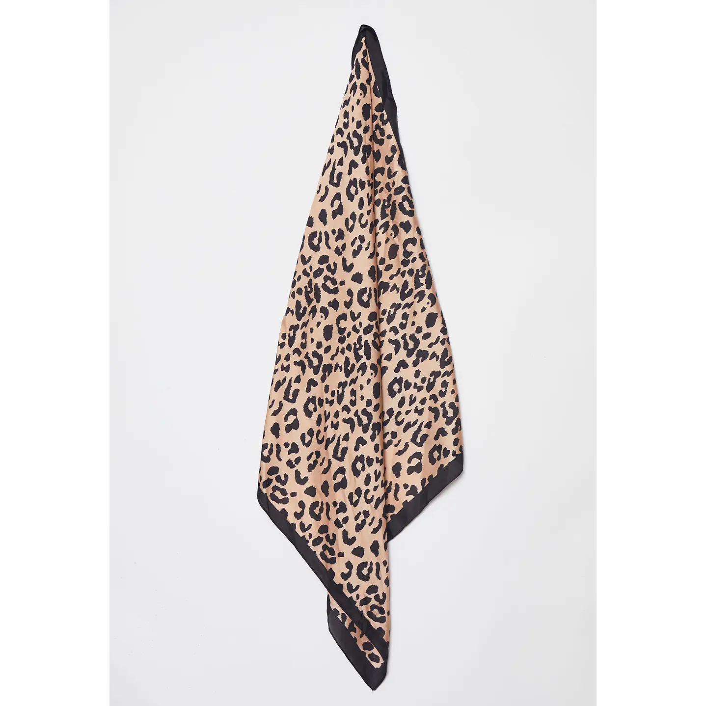 Pañuelo Satín Mujer Animal Print Café Familyshop 2