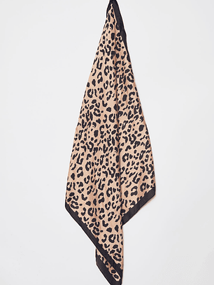 Bufanda Pañuelo Satín Mujer Amarilla Familyshop