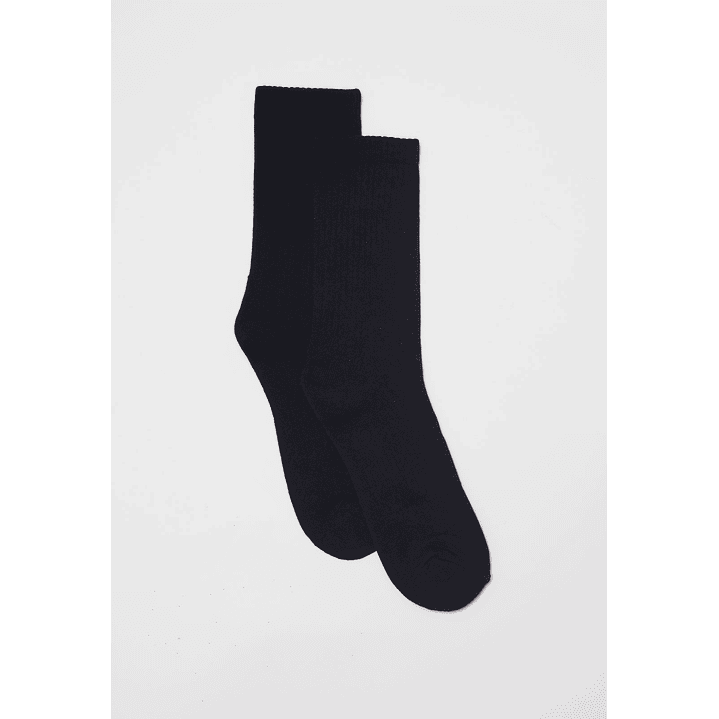 Calcetín Bipack Sport Largo Hombre Negro Familyshop 1