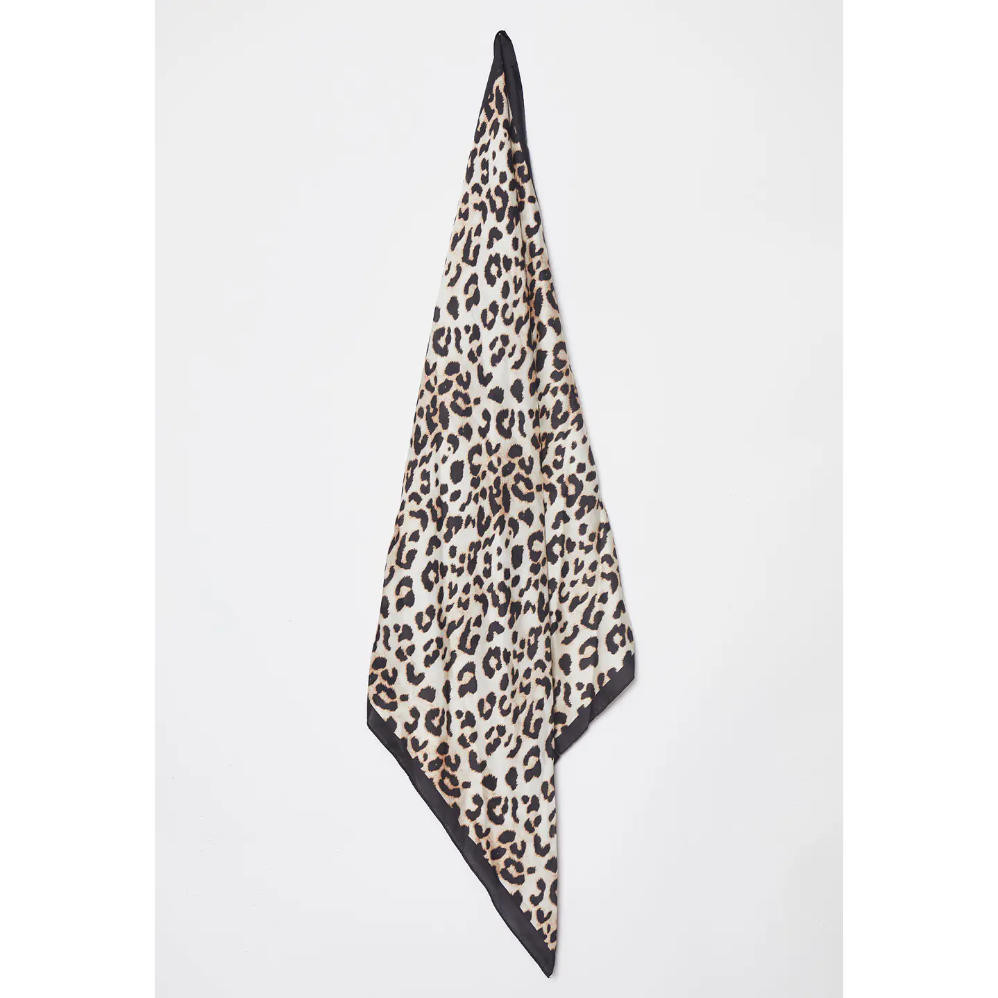 Pañuelo Satín Mujer Animal Print Blanco Familyshop 2