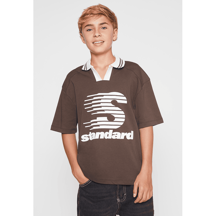 Polera Número Lolo Café Familyshop 1